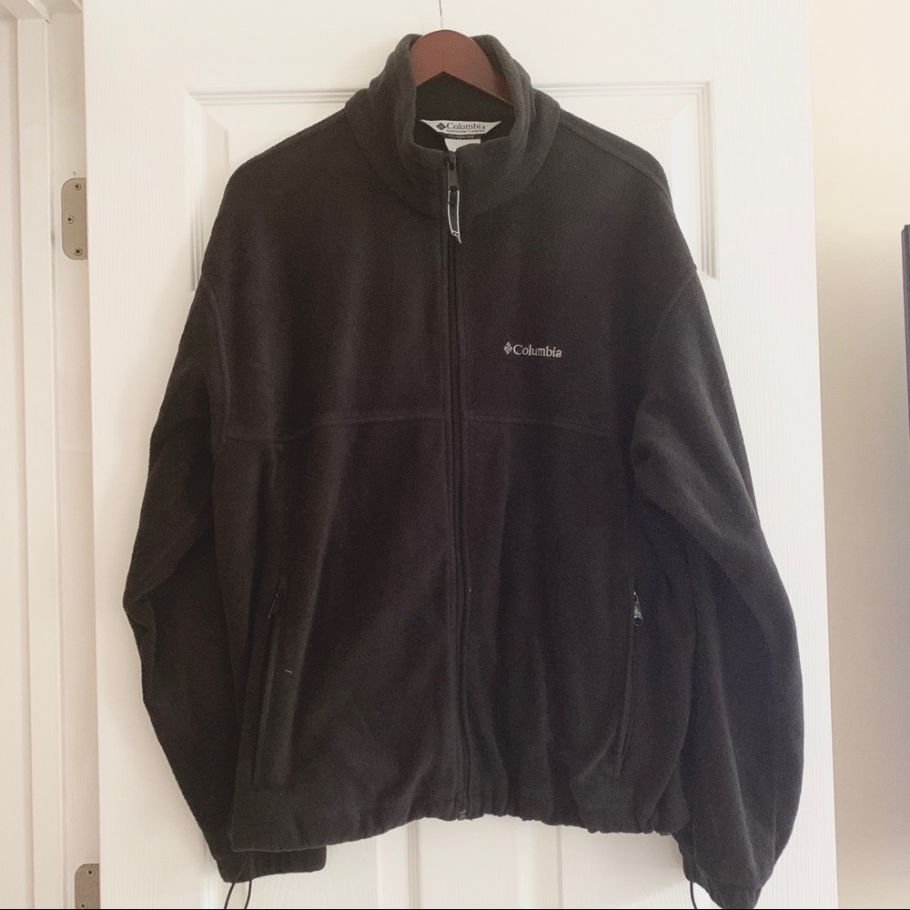 Men’s black Columbia Fleece
